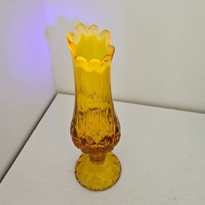 Kanawha Moon and Stars Orange Swung Vase